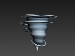 tornado 3D 模型