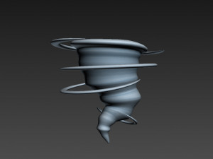 tornado 3D 模型