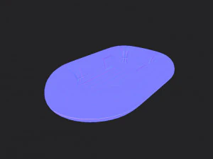 고무 뗏목 3D 모델