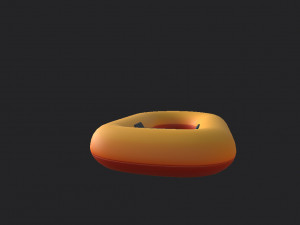 rubber raft 3D Model