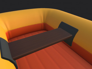 rubber raft 3D Model