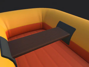 고무 뗏목 3D 모델
