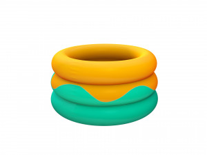 inflatable pool 3D Model