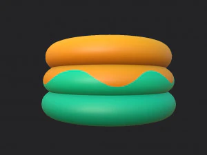 piscina gonfiabile Modello 3D