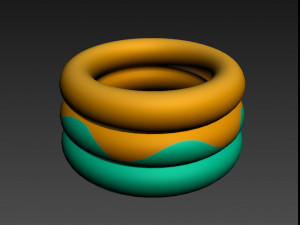 inflatable pool 3D 模型