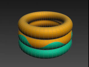 piscina gonfiabile Modello 3D