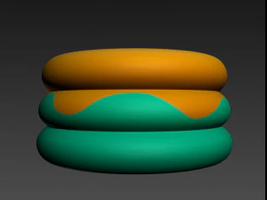 piscina gonfiabile Modello 3D