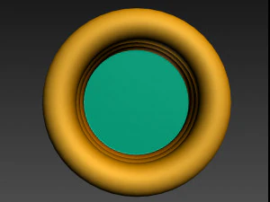 piscina gonfiabile Modello 3D