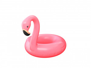 swimming ring flamingo 3D Model