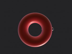 swimming ring flamingo Model 3D