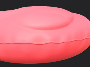 swimming ring flamingo Model 3D