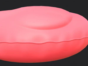 swimming ring flamingo 3D Model