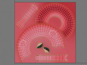 swimming ring flamingo Model 3D
