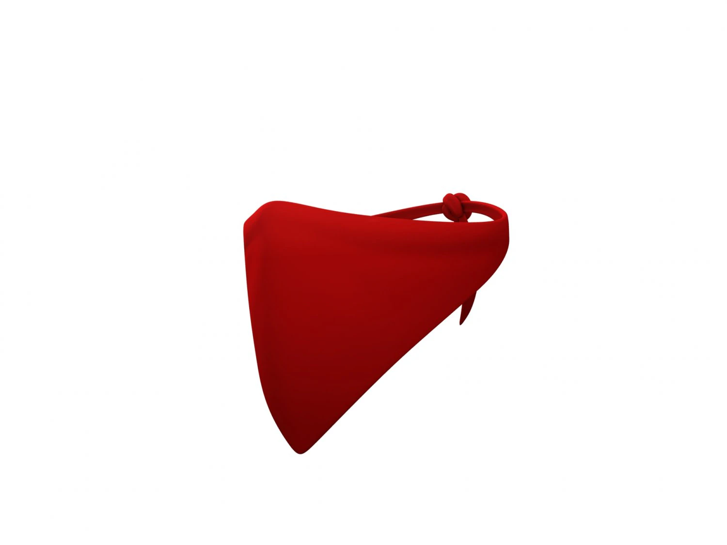 bandana 3D Model .c4d .max .obj .3ds .fbx .stl .blend 