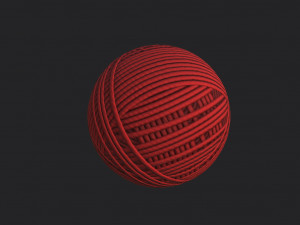 ball of yarn 3D Модель