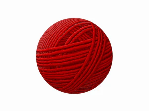 ball of yarn 3D Model
