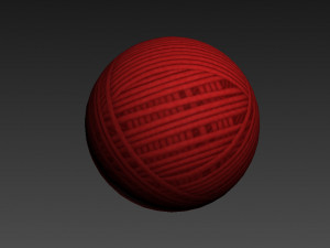 ball of yarn 3D Модель
