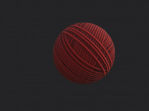 ball of yarn 3D Модель