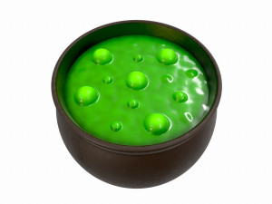 halloween pot 3D Model