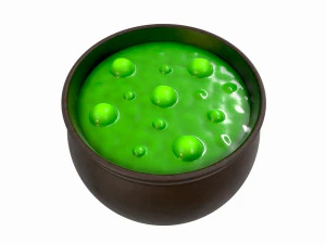 halloween pot 3D Model