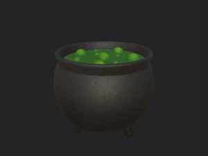 halloween pot 3D Model