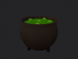 halloween pot 3D Model