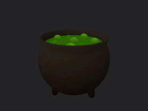 halloween pot 3D Model