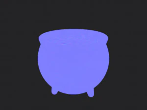 halloween pot 3D Model
