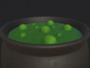 halloween pot 3D Model