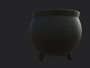 halloween pot 3D Model