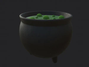 halloween pot 3D Model