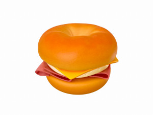 bagel 3D मॉडल