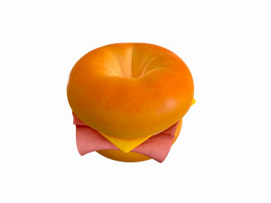 bagel Model 3D