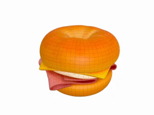 bagel 3D Model