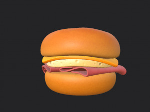 bagel Model 3D