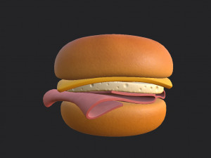 bagel Model 3D