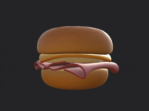 bagel Model 3D