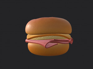 bagel Model 3D