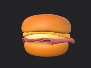 bagel Model 3D