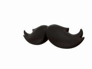 mustache Modèle 3D