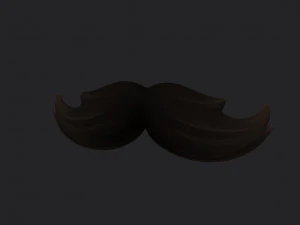 bigode Modelo 3D