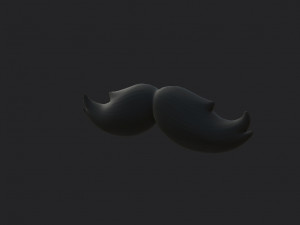 mustache Modèle 3D