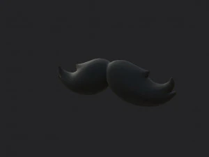bigode Modelo 3D