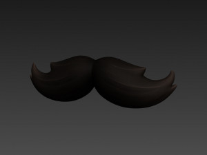 mustache Modèle 3D