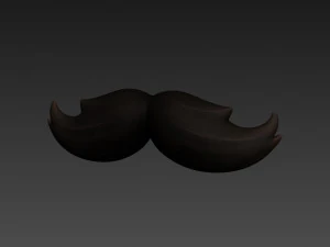 bigode Modelo 3D