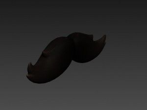 mustache Modèle 3D