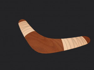 boomerang 3D Modell