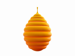 bee hive Model 3D