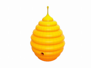 bee hive Model 3D