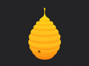 bee hive Model 3D